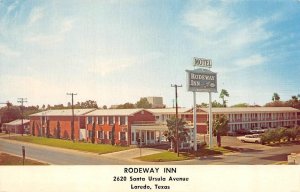 Laredo, TX Texas   RODEWAY INN   Roadside Motel   VINTAGE Chrome  Postcard