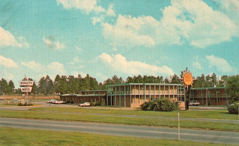 Vintage Postcard 1972 South Georgia' Finest Quality Motel Tifton Georgia GA