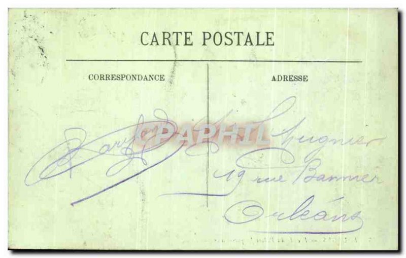 Old Postcard Bourges Facade Du Palais Jacques Coeur