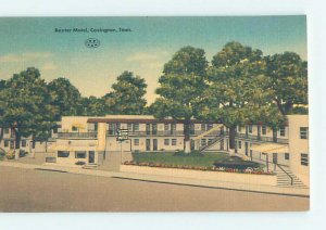 Linen MOTEL SCENE Covington Tennessee TN AD9660