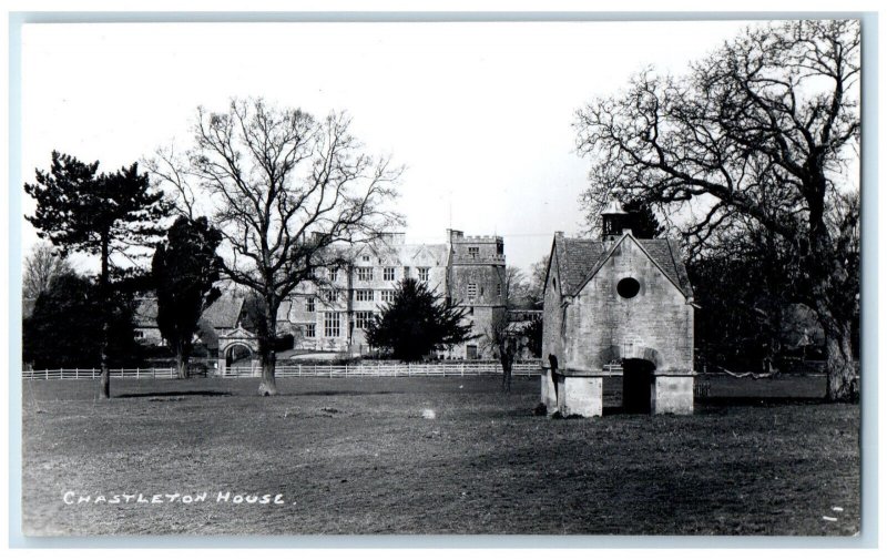 c1940's Chastleton House Chastleton Oxfordshire England RPPC Photo Postcard