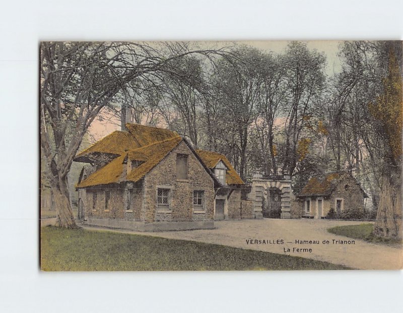 Postcard La Ferme, Hameau de Trianon, Versailles, France