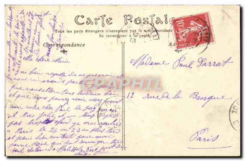 Postcard Old Varces