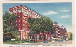 Arkansas Hot Springs Majestic Hotel 1941 Curteich