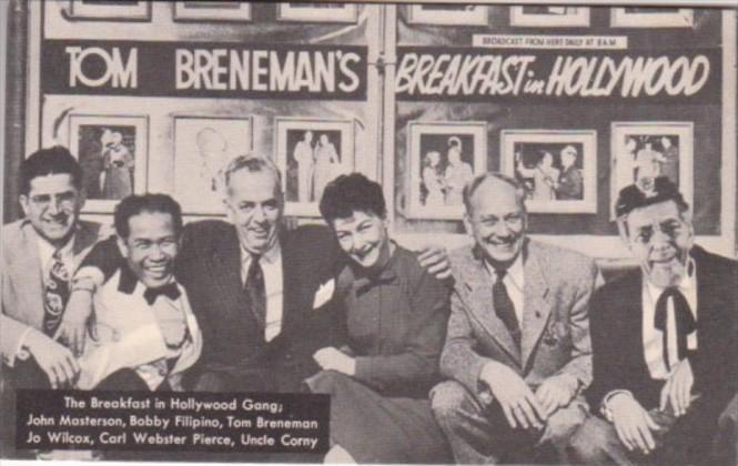 Tom Brennan and Breakfast In Hollywood Gang Brennan's Breakfast In Hollywood