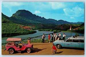 Honolulu Hawaii Postcard Anchors Gray Line Kauai Hawaiian 1967 Vintage Antique