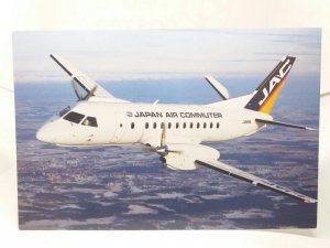 Saab SF340B Japan Air Commuter JA8886 c/n 340B-281 Vintage Aircraft Postcard