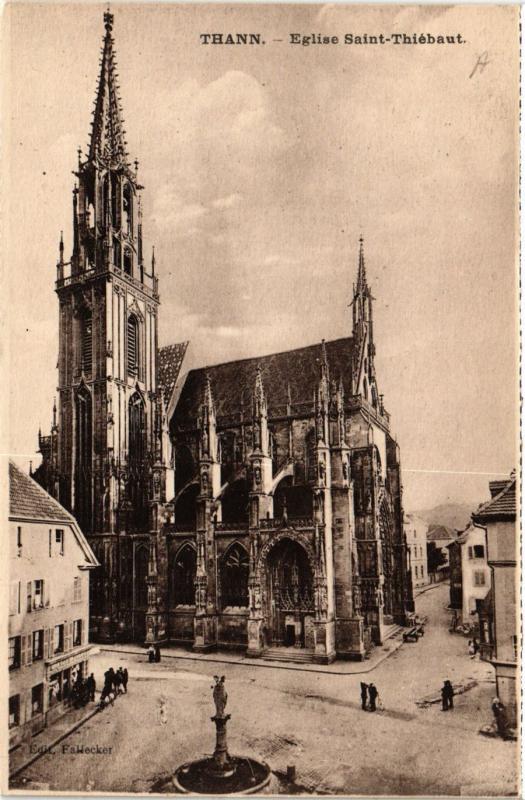 CPA AK THANN - Église St-Thiebaut (659846)