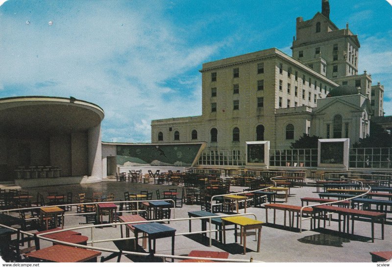 MYRTLE BEACH, South Carolina, 1950-60s ; Marine Patio