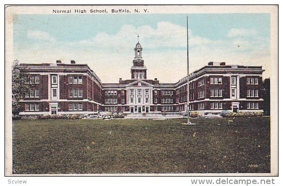 Normal High School, BUFFALO, New York, 1910-1920s