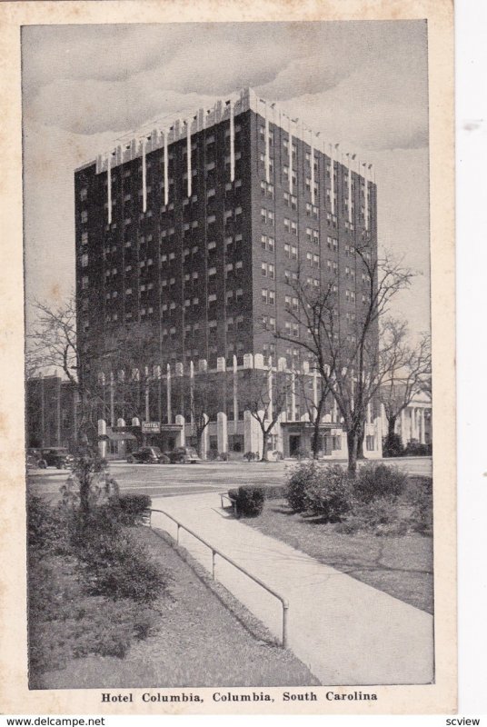 COLUMBIA, South Carolina, PU-1949; Hotel Columbia