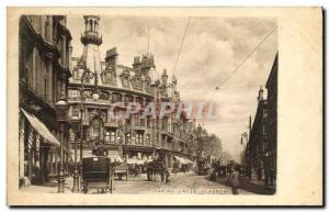 Old Postcard Charing Cross Glasgow