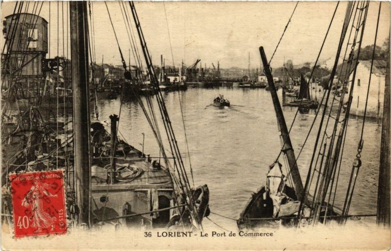 CPA LORIENT - Le Port de Commerce (431064)