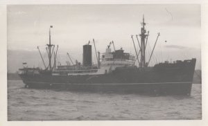 SS Yoma Military WW2 Ship Built Scotland Vintage Rare Photo