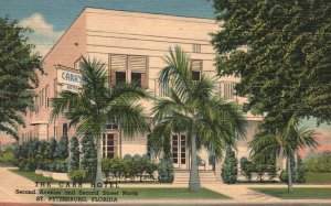 Vintage Postcard 1930's The CARR Hotel Second Avenue St. Petersburg Florida FL