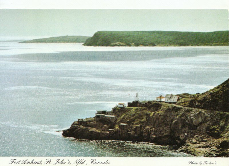 Canada Postcard - Fort Amherst - St. John's - Newfoundland - Ref TZ679 