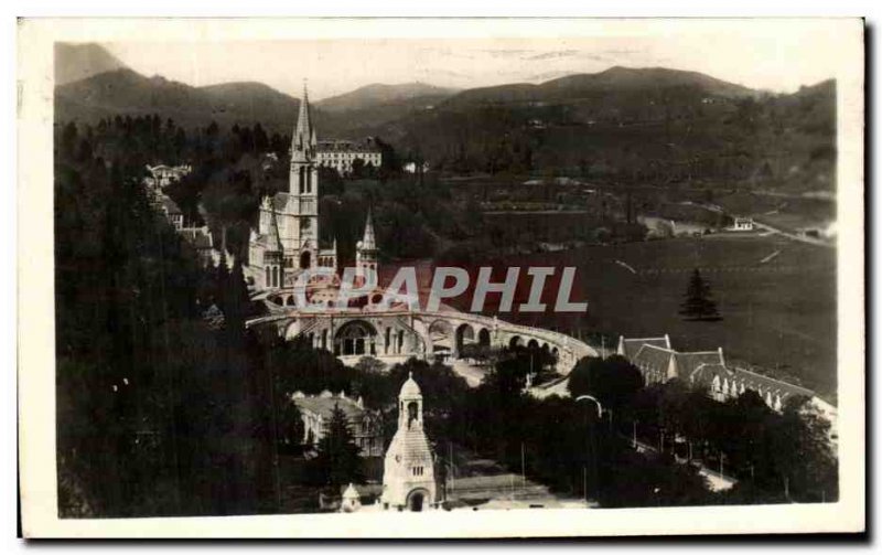 Old Postcard Lourdes view Generale Jack Du Chateau Fort