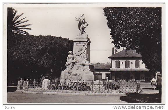 RP, La Gare Et Monument Ph. Thomas, Tunis, Tunisia, Africa, 1920-1940s