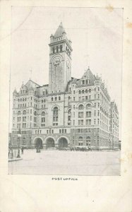 c1907 Private Postcards Famous Buildings Views by Blind CPI Washington DC P278