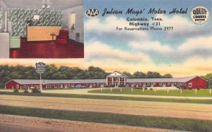 Columbia, Tennessee, Julian Mays' Motor Hotel, AA375-23