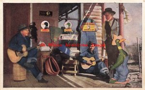 Advertising Postcard, Duck Head Overalls, O'Bryan Bros-Delmore Bros, Nashville