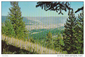 Scene from the old ski cabin, Cariboo Ranching Country, Williams Lake, Britis...