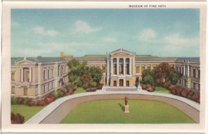 Boston, Massachusetts, Vintage 1937 Linen Folder Postcard, 22 Views