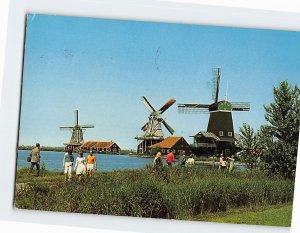 Postcard Zaanse Schans, Zaandam, Netherlands