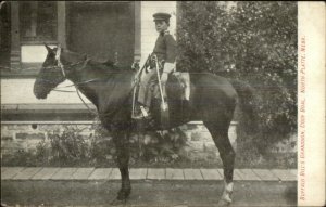 Buffalo Bill Grandson Cody Boal North Platte NE c1910 Postcard