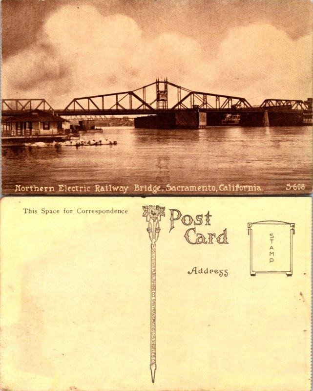 Northern Electric Railway Bridge, Sacramento, Calf. (11077