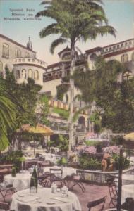 California Riverside Spanish Patio Mission Inn Handcolored Albertype