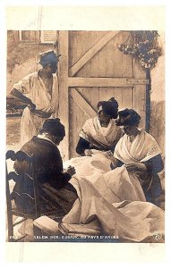 Women Sewing