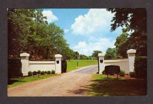 GA Andersonville Prison Gate GEORGIA Civil War Postcard