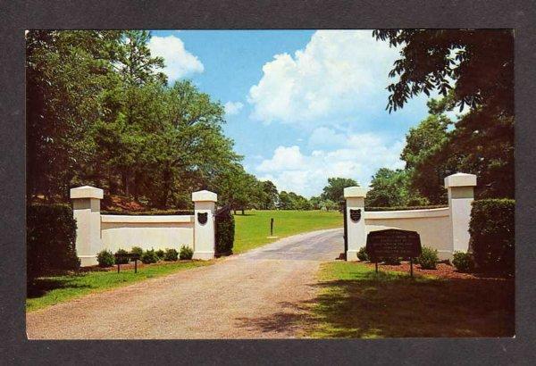 GA Andersonville Prison Gate GEORGIA Civil War Postcard