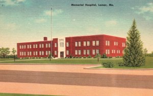 Vintage Postcard Barton County Memorial Hospital Medical Service Lamar Missouri