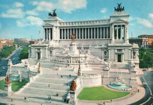 Postcard Altar Of The Nation Victor Emmanuel II National Monument Rome Italy