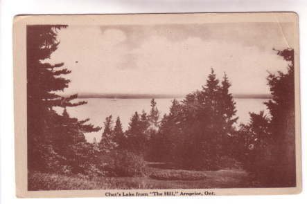 Chat's Lake from The Hill, Arnprior, Ontario