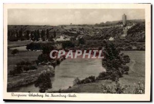 Old Postcard Burgruine Schonburg bei Naumburg Saale