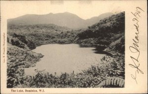 Dominica West Indies WI The Lake c1910 Vintage Postcard