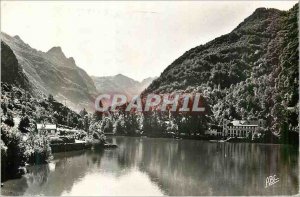 'Postcard Modern Ax les Thermes The Pearl of the Pyrenees Alt 718 m Lake Orge...