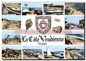 Postcard Modern COAST VENDEENNE Cross of Life Fromentine Noirmoutier Longevil...