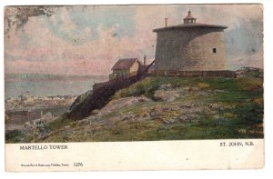 Martello Tower, St John New Brunswick, Used 1906 Warwick