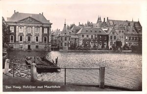 Hofvijver Met Mauritshuis Den Haag Holland 1952 