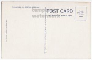 CULLMAN Alabama AL, POST OFFICE c1940s old postcard