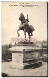 Postcard Old Neptune Mortagne Metamorphone Bronze Horse Fremiet