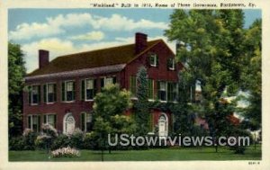 Home of Three Governors - Bardstown, KY