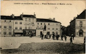 CPA LIGNY-en-BARROIS - Place Nationale et Mairie (631276)