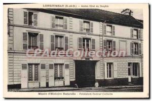 Postcard Old Longjumeau Old Hotel Du Dauphin Museum of Natural History Dr. Ca...