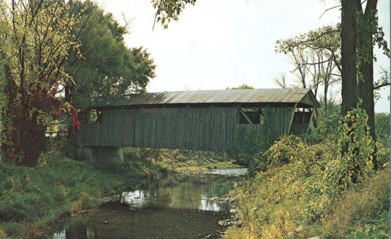 Lewis Creek Covered Bridge - North Ferrisburg VT, Vermont