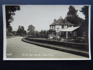 Somerset BURRINGTON COMBE Mendip Gate Cafe - Old RP Postcard by Walker 2039